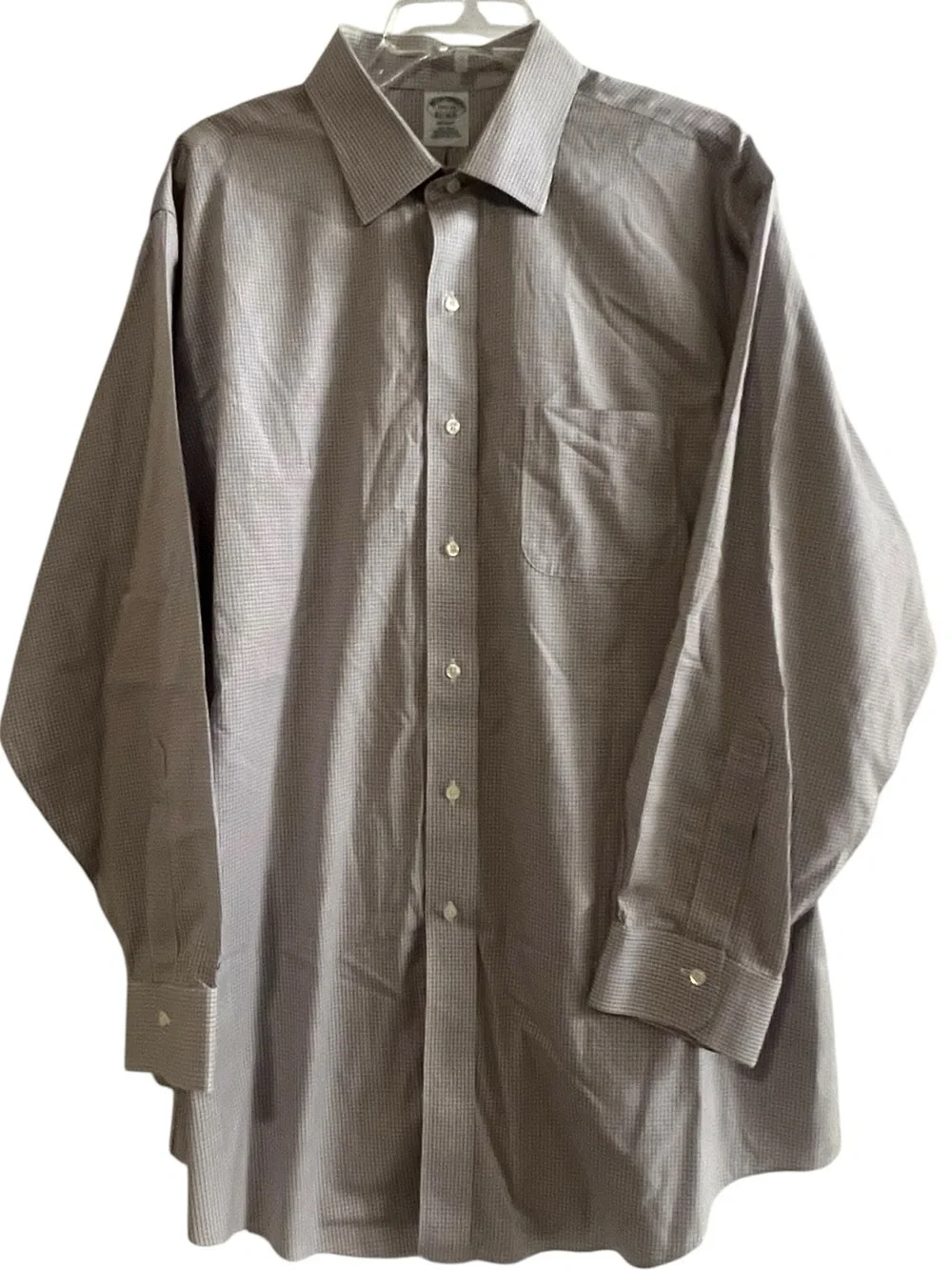 Brooks Brothers Regent Non-Iron Supima Cotton Dress Shirt 17 1/2 - 33 - Picture 1 of 3